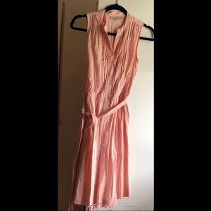 Light pink Loft dress.